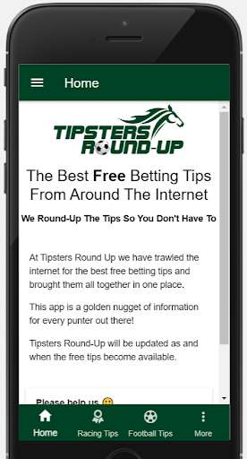 Run android online APK Tipsters Round-Up - Free Betting Tips from MyAndroid or emulate Tipsters Round-Up - Free Betting Tips using MyAndroid