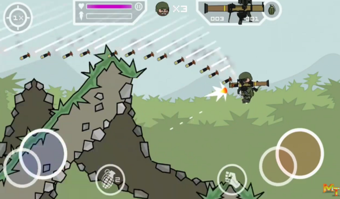Emulate Android APK Tips  Trick Doodle Army 2 Mini Militia Avtar