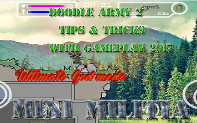 Emulate Android APK TIPS  TRICKS Doodle Army~Mini Militia