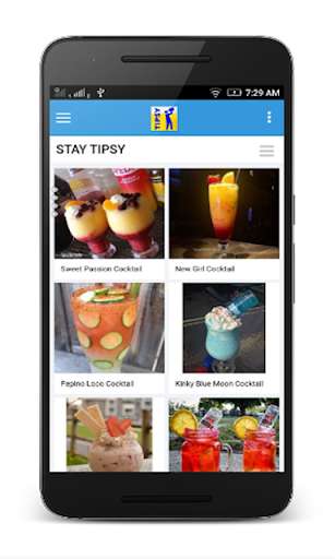 Run android online APK Tipsy Bartender drinks recipes from MyAndroid or emulate Tipsy Bartender drinks recipes using MyAndroid