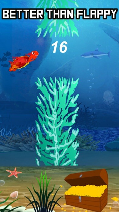 Emulate iPhone app Tipsy Turtle Ocean Adventure using MyAndroid