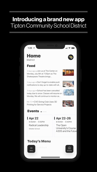 Emulate iPhone app Tipton Community Schools using MyAndroid Emulate iPhone app Tipton Community Schools using MyAndroid