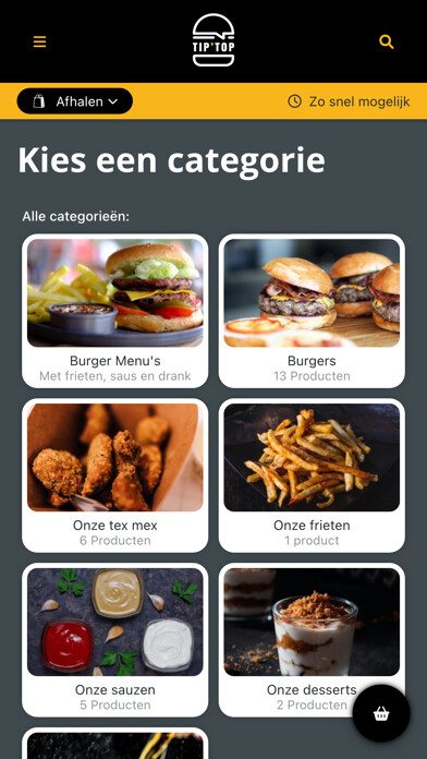 Emulate iPhone app Tip Top Burger using MyAndroid Emulate iPhone app Tip Top Burger using MyAndroid