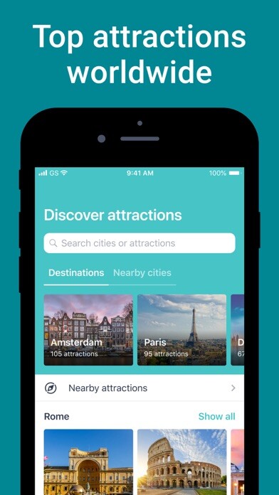 Emulate iPhone app Tiqets - Museums & Attractions using MyAndroid Emulate iPhone app Tiqets - Museums & Attractions using MyAndroid