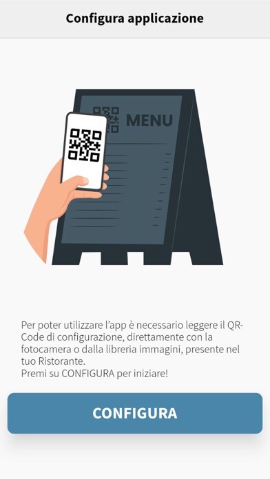 Emulate iPhone app Ti RistoriAMO using MyAndroid