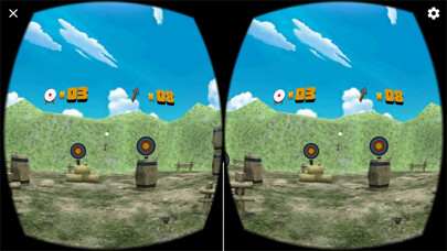 Emulate iPhone app Tiro al blanco 360 using MyAndroid