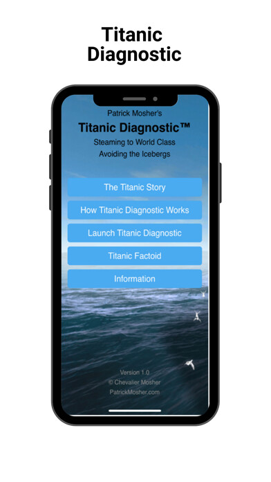Emulate iPhone app Titanic Diagnostic using MyAndroid Emulate iPhone app Titanic Diagnostic using MyAndroid