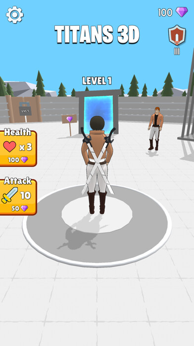 Emulate iPhone app Titans 3D using MyAndroid
