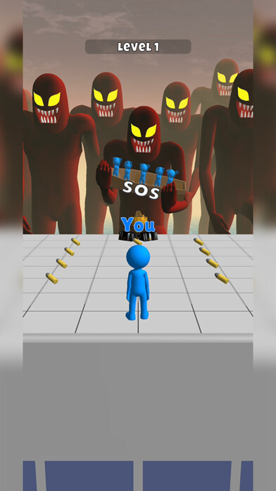 Emulate iPhone app Titan Strike 3D using MyAndroid