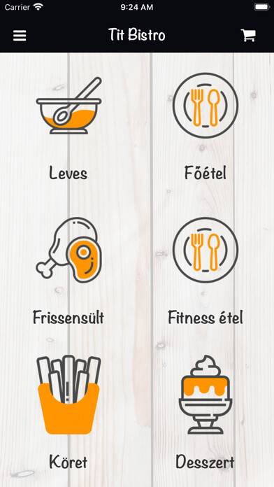 Emulate iPhone app Tit Bistro using MyAndroid