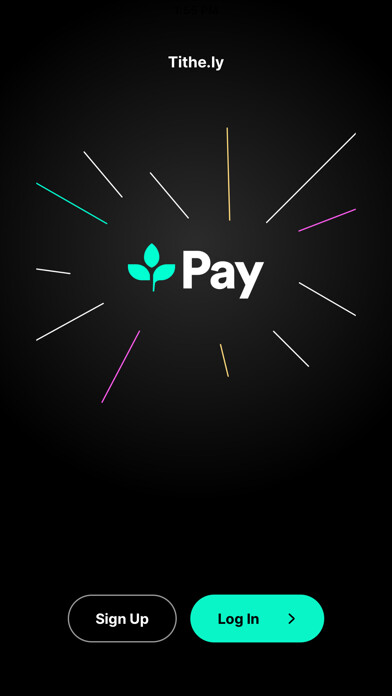 Emulate iPhone app Tithe.ly Pay using MyAndroid