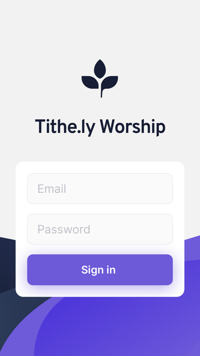 Emulate iPhone app Tithe.ly Worship using MyAndroid
