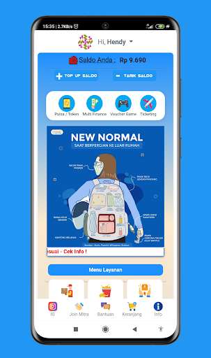 Run android online APK Titip Donk from MyAndroid or emulate Titip Donk using MyAndroid