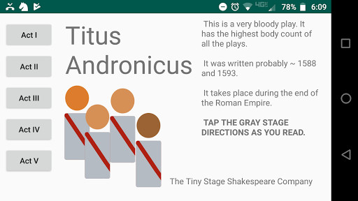 Run android online APK Titus Andronicus by William Shakespeare from MyAndroid or emulate Titus Andronicus by William Shakespeare using MyAndroid