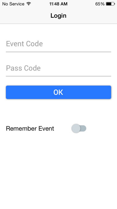 Emulate iPhone app tix123: Scan using MyAndroid