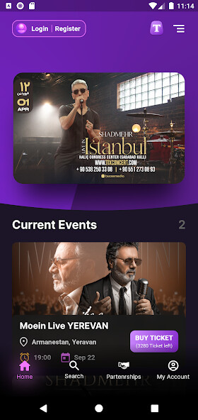 Run android online APK Tixconcert from MyAndroid or emulate Tixconcert using MyAndroid
