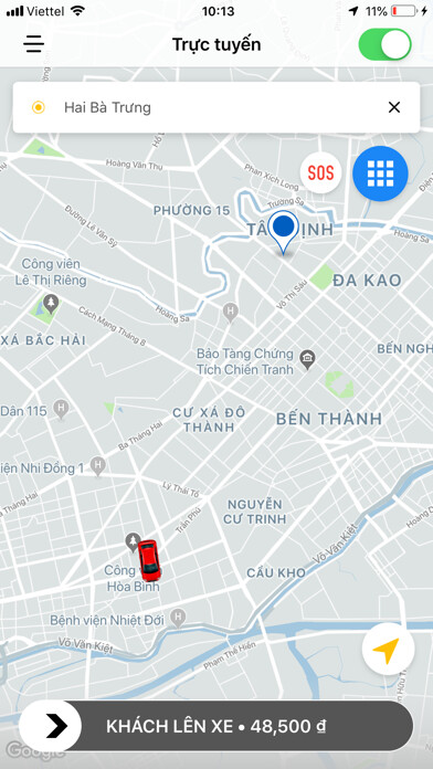 Emulate iPhone app Tài X? Taxi Phú C??ng using MyAndroid Emulate iPhone app Tài X? Taxi Phú C??ng using MyAndroid