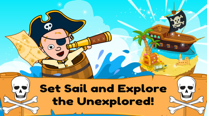 Emulate iPhone app Tizi Town - My Pirate Games using MyAndroid