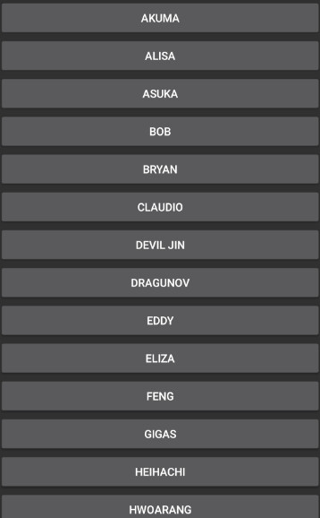 Emulate Android APK TK7 Frame Data