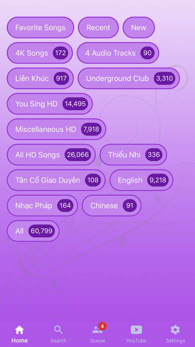 Emulate iPhone app TKaraoke Songbook 2 using MyAndroid