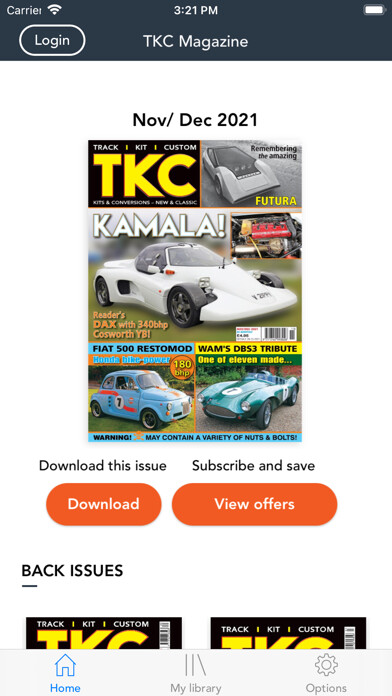 Emulate iPhone app tkc mag using MyAndroid