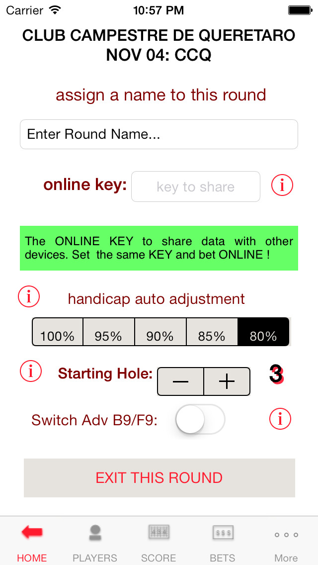 Emulate iPhone app Tlani Golf ScoreCard using MyAndroid Emulate iPhone app Tlani Golf ScoreCard using MyAndroid