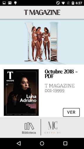 Run android online APK T Magazine from MyAndroid or emulate T Magazine using MyAndroid