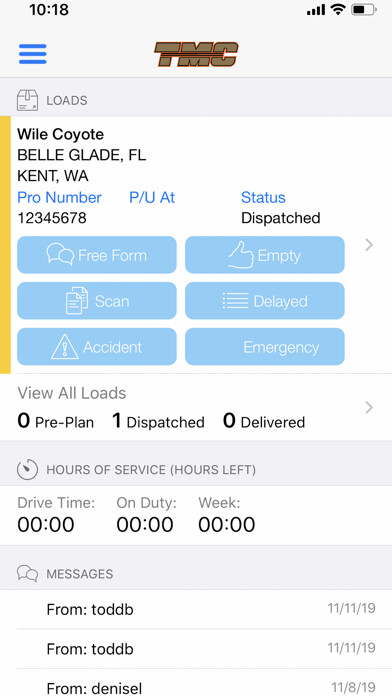 Emulate iPhone app TMC Driver Connect using MyAndroid