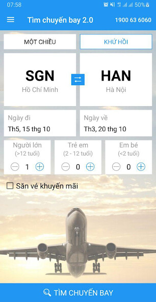 Run android online APK Tìm chuyến bay 2.0 from MyAndroid or emulate Tìm chuyến bay 2.0 using MyAndroid