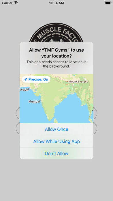 Emulate iPhone app TMF Gyms using MyAndroid Emulate iPhone app TMF Gyms using MyAndroid