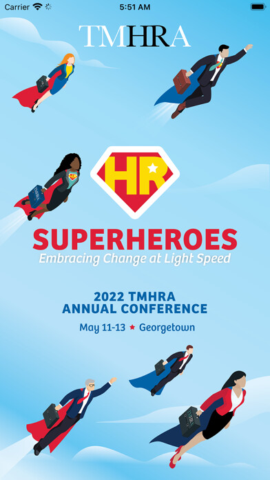 Emulate iPhone app TMHRA Annual Conference using MyAndroid