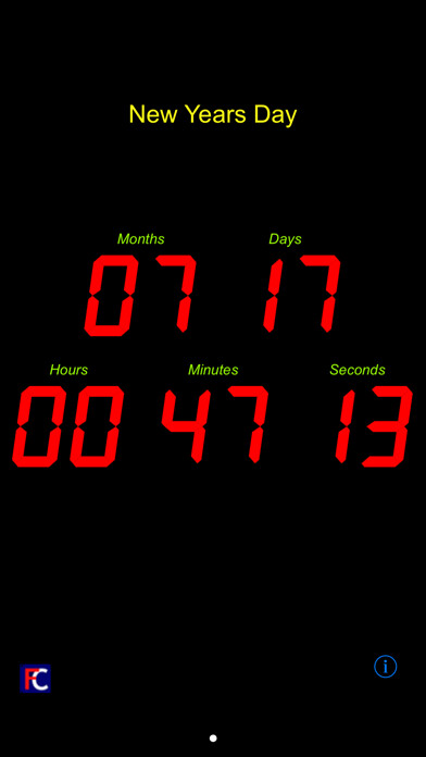 Emulate iPhone app T-Minus Events using MyAndroid
