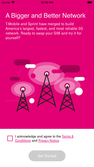 Emulate iPhone app T-Mobile App Experience using MyAndroid