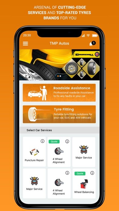 Emulate iPhone app TMP Autos Ltd using MyAndroid Emulate iPhone app TMP Autos Ltd using MyAndroid