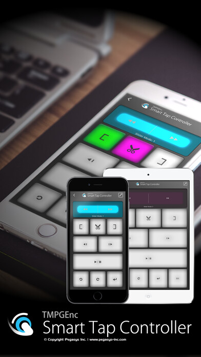Emulate iPhone app TMPGEnc Smart Tap Controller using MyAndroid Emulate iPhone app TMPGEnc Smart Tap Controller using MyAndroid