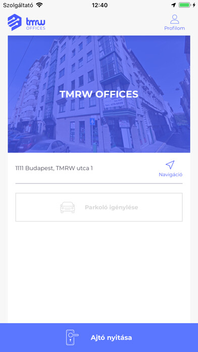Emulate iPhone app TMRW Offices using MyAndroid