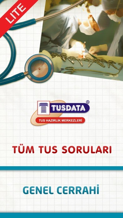 Emulate iPhone app Tüm TUS Soruları - Genel Cerrahi Lite using MyAndroid