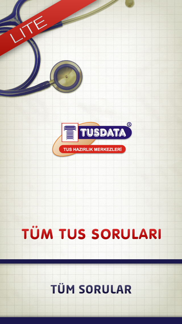 Emulate iPhone app Tüm TUS Soruları Lite using MyAndroid
