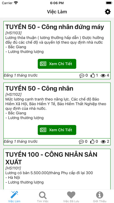 Emulate iPhone app Tìm Việc Làm Phổ Thông using MyAndroid Emulate iPhone app Tìm Việc Làm Phổ Thông using MyAndroid