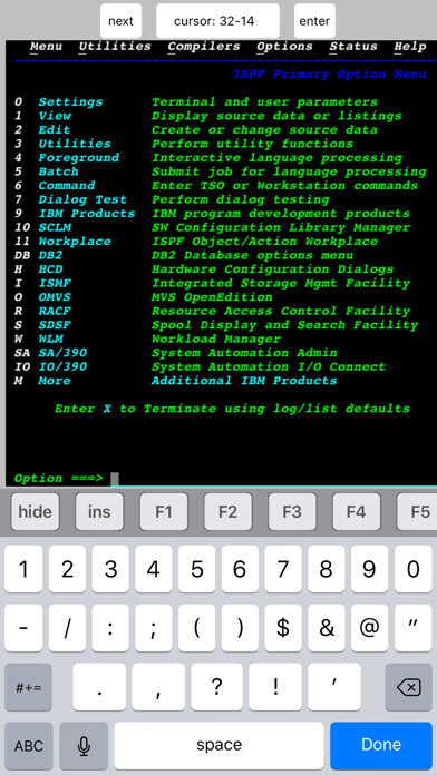 Emulate iPhone app TN3270 using MyAndroid Emulate iPhone app TN3270 using MyAndroid
