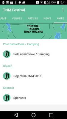 Emulate Android APK TNM Festival 2016