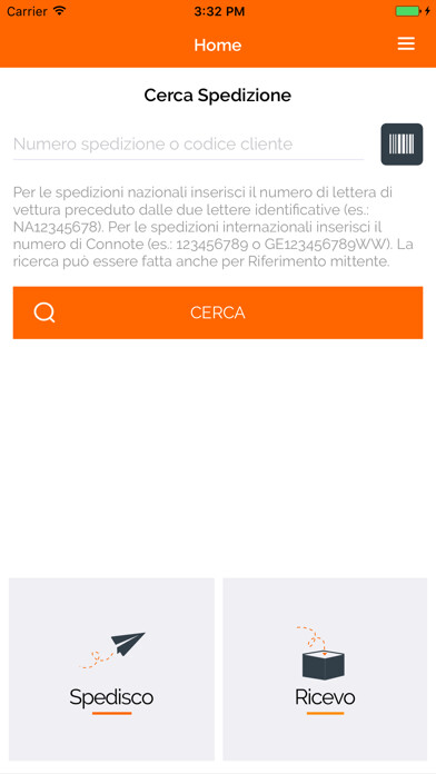 Emulate iPhone app TNT Italia using MyAndroid