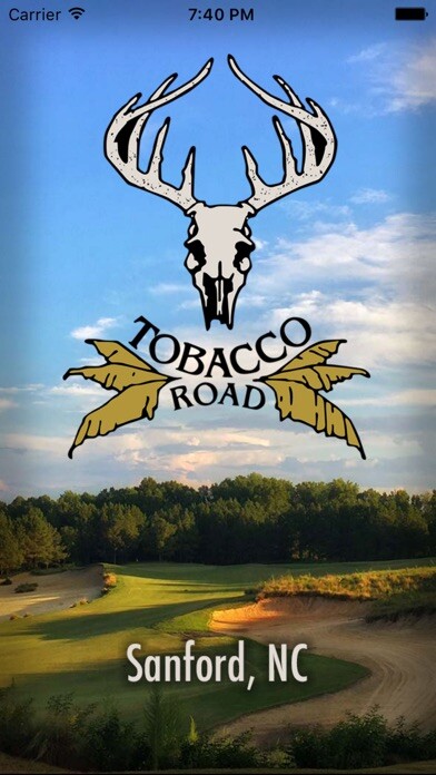 Emulate iPhone app Tobacco Road Golf Club using MyAndroid