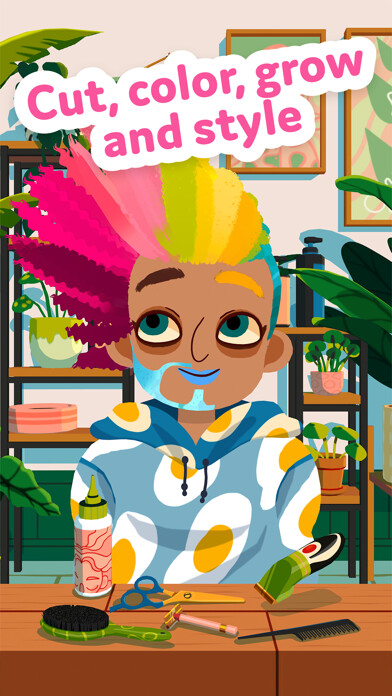 Emulate iPhone app Toca Hair Salon 4 using MyAndroid Emulate iPhone app Toca Hair Salon 4 using MyAndroid