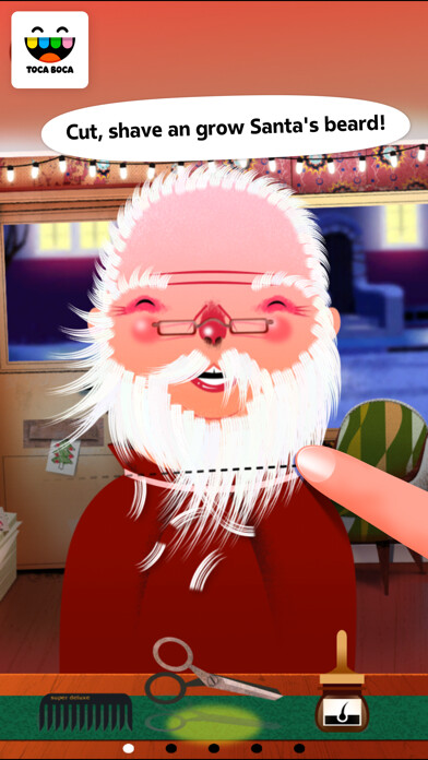 Emulate iPhone app Toca Hair Salon - Christmas using MyAndroid Emulate iPhone app Toca Hair Salon - Christmas using MyAndroid