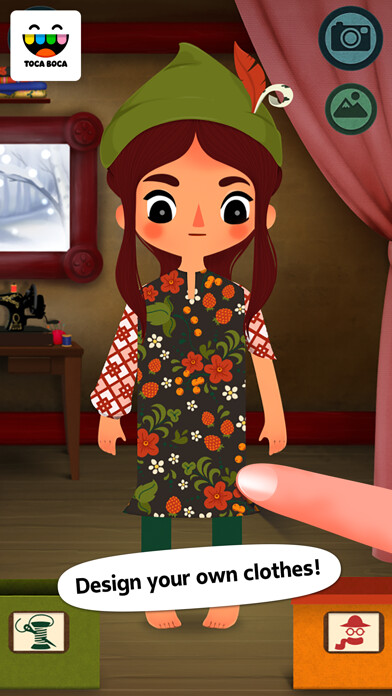 Emulate iPhone app Toca Tailor Fairy Tales using MyAndroid Emulate iPhone app Toca Tailor Fairy Tales using MyAndroid