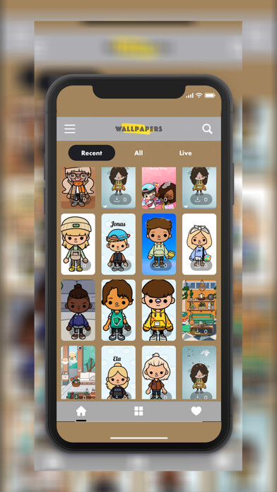 Emulate iPhone app Toca Wallpapers 4K using MyAndroid Emulate iPhone app Toca Wallpapers 4K using MyAndroid