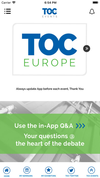 Emulate iPhone app TOC Events using MyAndroid Emulate iPhone app TOC Events using MyAndroid