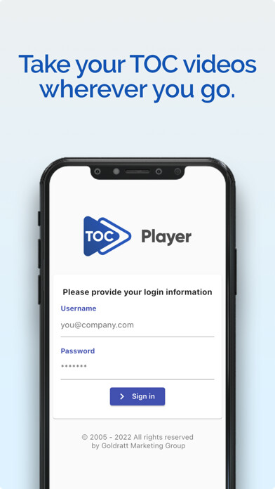 Run android online APK TOC Player from MyAndroid or emulate TOC Player using MyAndroid