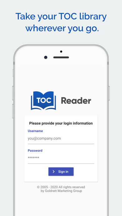 Emulate iPhone app TOC Reader using MyAndroid Emulate iPhone app TOC Reader using MyAndroid
